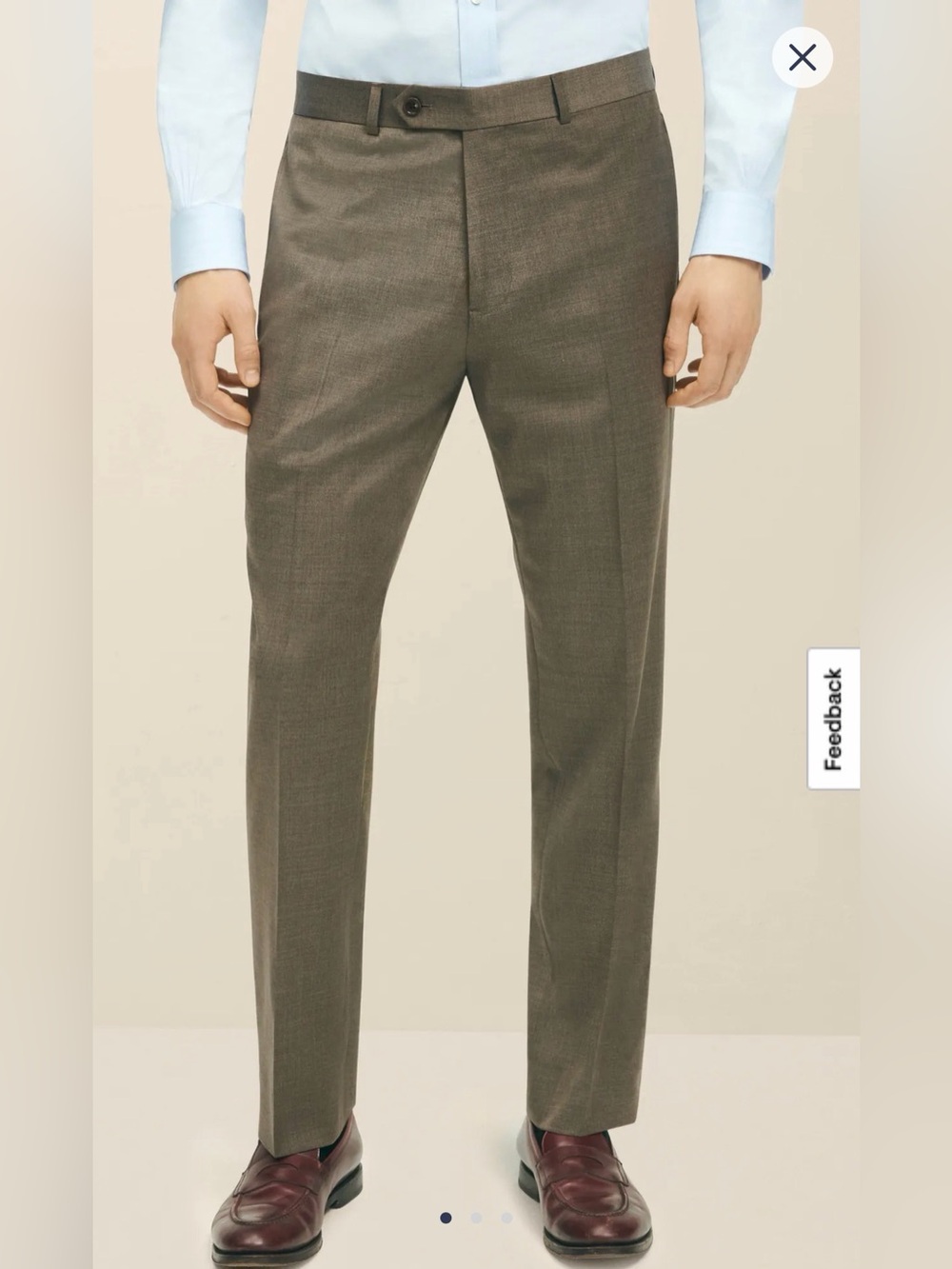 Brooks Brothers Olive Brown Dress Pants